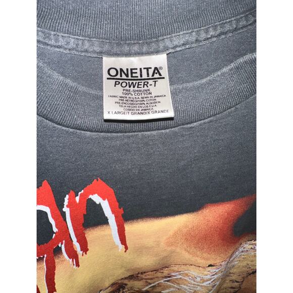 Korn "Follow The Leader" Vintage Reprint Single Stitch Oneita Tag - Picture 6 of 6